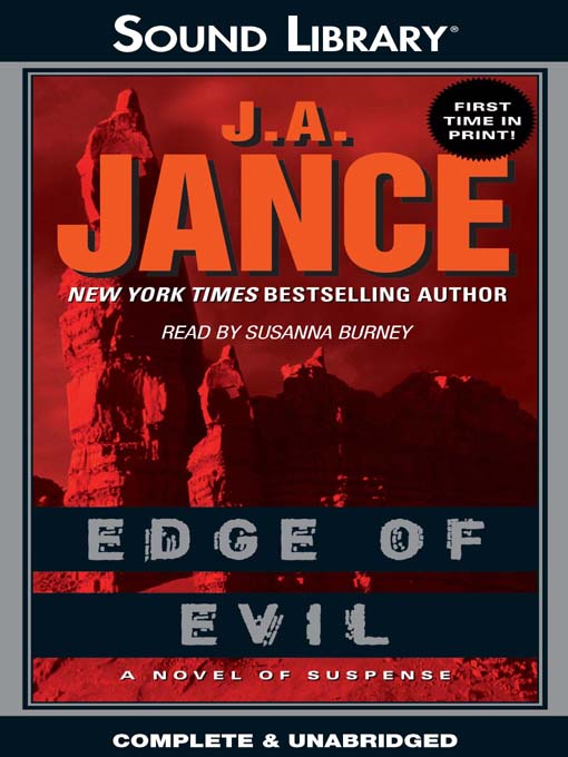 Title details for Edge of Evil by J. A. Jance - Wait list